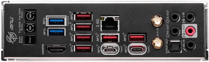 Материнcька плата MSI MPG Z790 CARBON WIFI s1700 Z790 4xDDR5 M.2 HDMI DP ATX