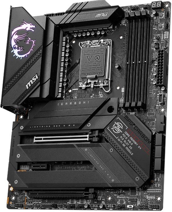 Материнcька плата MSI MPG Z790 CARBON WIFI s1700 Z790 4xDDR5 M.2 HDMI DP ATX