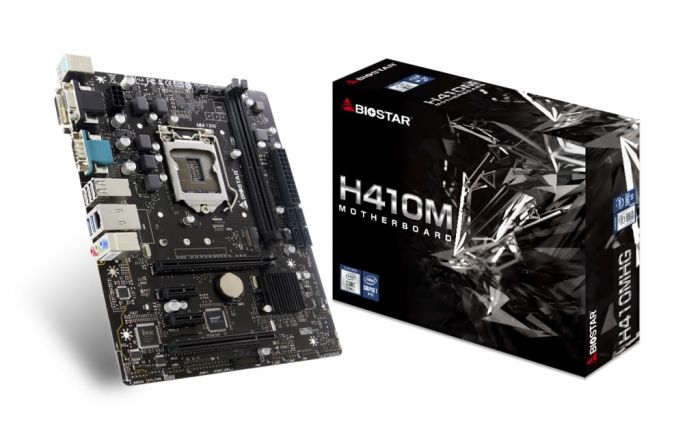 Материнська плата Biostar H410MHG s1200 H410 2xDDR4 HDMI D-Sub mATX