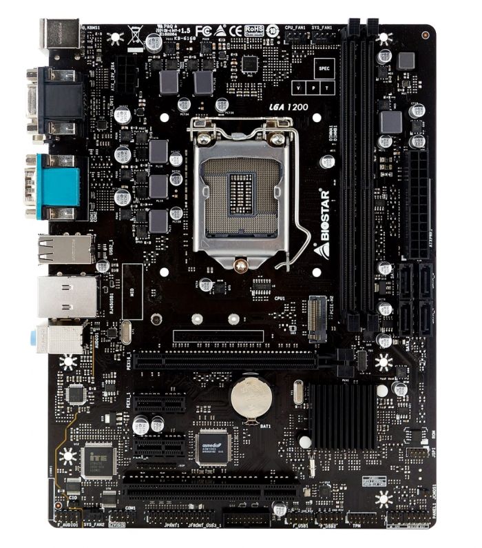 Материнська плата Biostar H410MHG s1200 H410 2xDDR4 HDMI D-Sub mATX