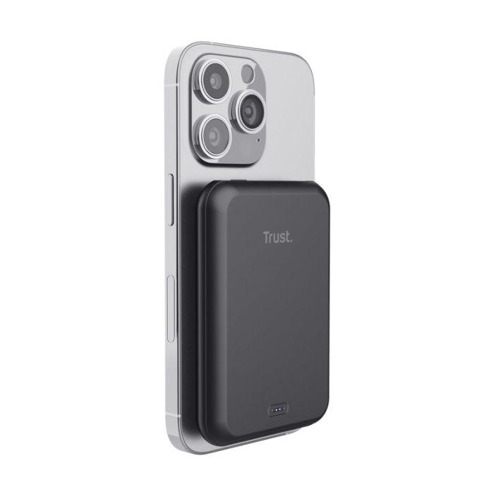 Акумулятор портативний літій-іонний Trust Magnetic WL 5000 mAh Black