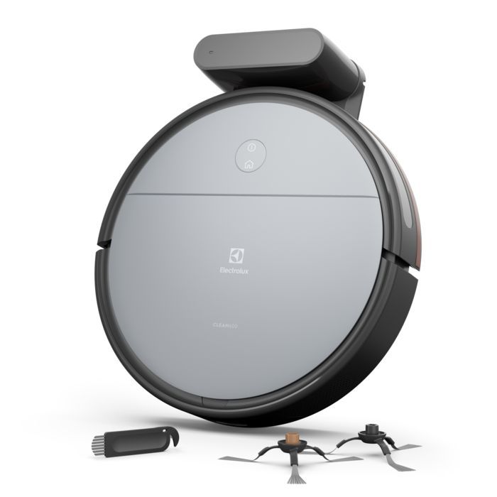 Робот-пилосос Electrolux, h=7.8см, конт пил -0.4л, автон. робота до 120хв, сірий