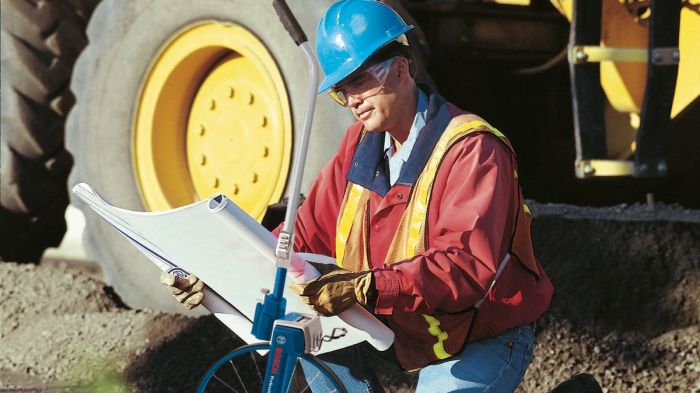 Курвіметр Bosch Professional GWM 40 (колесо вимірювальне), D колеса (об'єм) 389.1мм (1.22 м)
