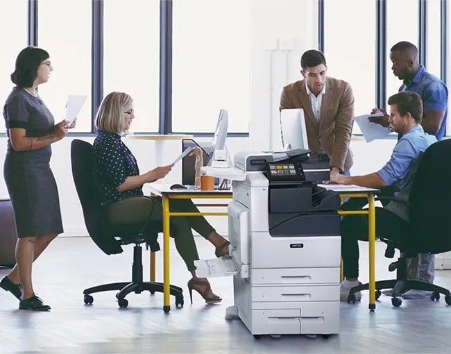 Багатофункціональний пристрій A3 кольоровий Xerox VersaLink C7120/7125/7130 (Базовий блок/HDD/2 лотка/стенд)
