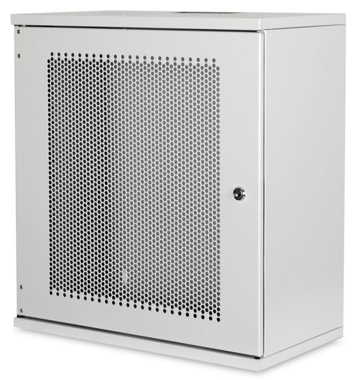 Шафа DIGITUS SOHO, 19" 12U 540x400, метал.двері, 60kg max, сіра