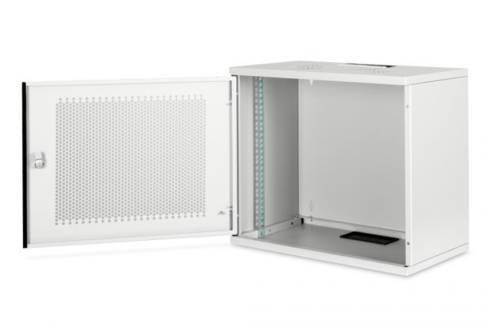 Шафа DIGITUS SOHO, 19" 9U 540x400, метал.двері, 60kg max, сіра