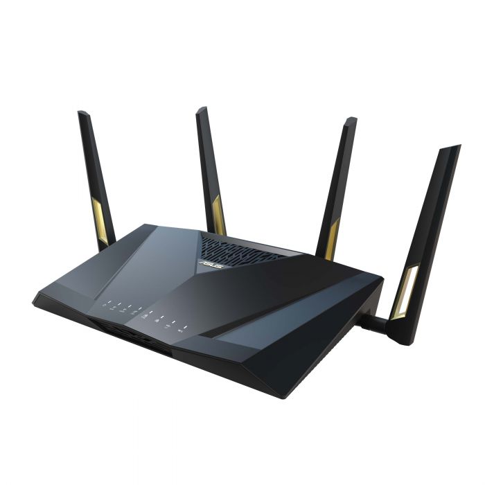 Маршрутизатор ASUS RT-AX88U PRO AX6000 4xGE LAN 2.5xGE WAN 1x2.5GE WAN/LAN 1xUSB3.2 1xUSB2.0 MU-MIMO OFDMA MESH