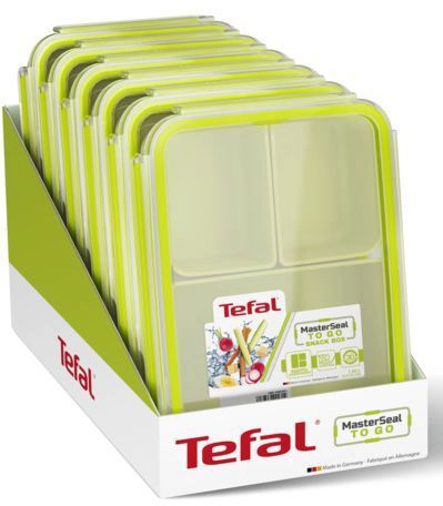 Контейнер з вставками Tefal MASTERSEAL TO GO 1.2 л, пластик