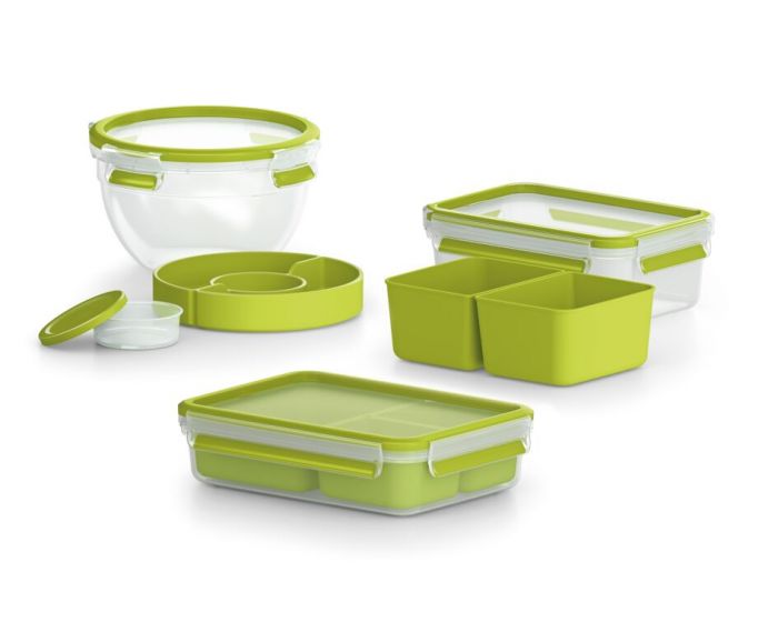 Контейнер з вставками Tefal MASTERSEAL TO GO 1.2 л, пластик