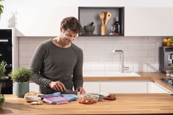 Форма универсальная с крышкой TEFAL MASTERSEAL GLASS 800 мл, скло