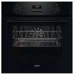 Духова шафа Zanussi електрична, 65л, A, дисплей, конвекція, чорний