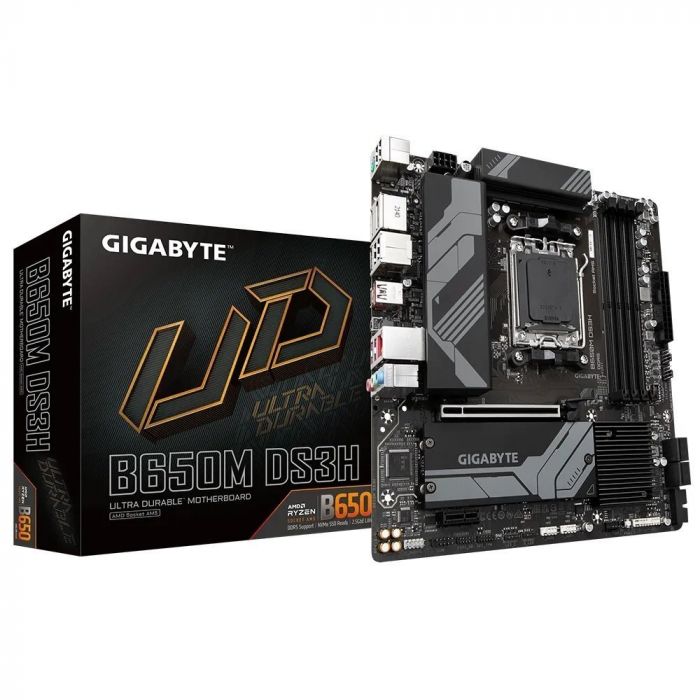 Материнcкая плата GIGABYTE B650M sAM5 B650 4xDDR5 HDMI mATX