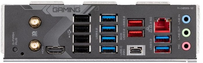 Материнcкая плата GIGABYTE X670 GAMING X AX DDR5 sAM5 X670 4xDDR5 HDMI DP ATX