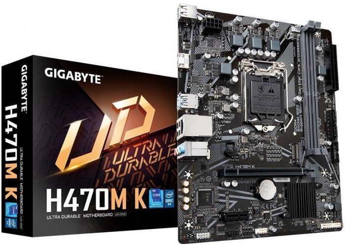 Материнська плата GIGABYTE H470M_K s1200 H470 2xDDR4 HDMI ATX