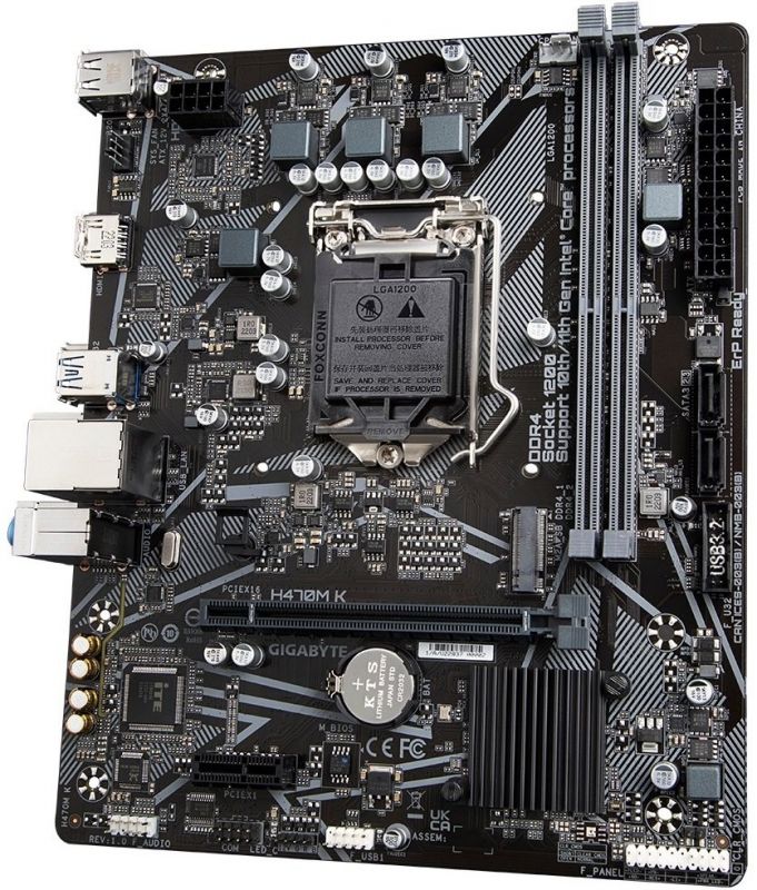 Материнська плата GIGABYTE H470M_K s1200 H470 2xDDR4 HDMI ATX