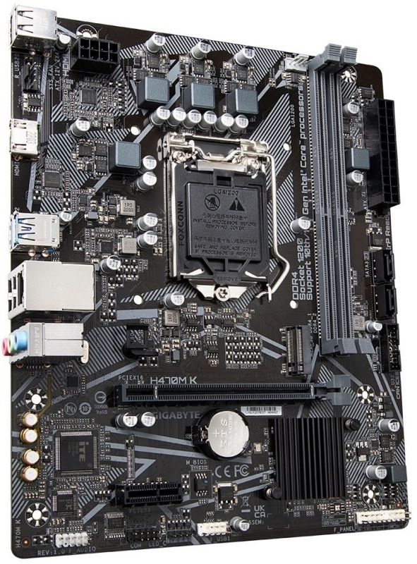 Материнська плата GIGABYTE H470M_K s1200 H470 2xDDR4 HDMI ATX