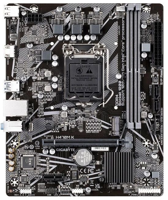 Материнська плата GIGABYTE H470M_K s1200 H470 2xDDR4 HDMI ATX