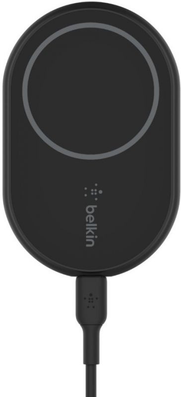 Зарядний пристрій автомобільний Belkin 10Вт MagSafe Qi, чорний