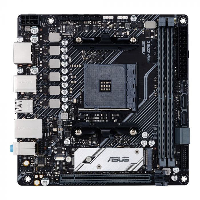 Материнcька плата ASUS PRIME A320I-K/CSM sAM4 A320 2xDDR4 mITX