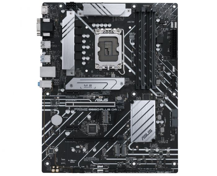 Материнcька плата ASUS PRIME B660-PLUS D4 s1700 B660 4xDDR4 M.2 HDMI DP D-Sub ATX