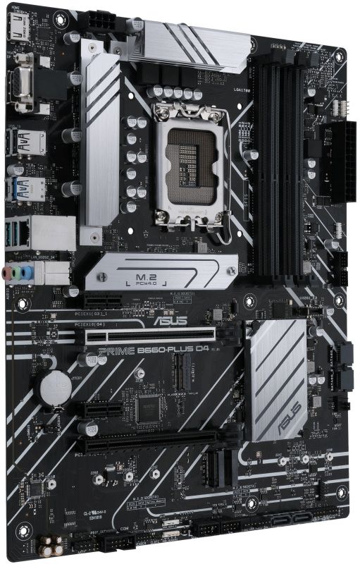 Материнcька плата ASUS PRIME B660-PLUS D4 s1700 B660 4xDDR4 M.2 HDMI DP D-Sub ATX