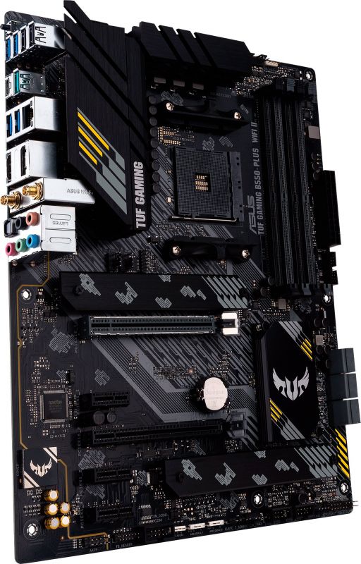Материнcька плата ASUS TUF GAMING B550-PLUS WIFI II sAM4 B550 4xDDR4 M.2 HDMI DP Wi-Fi BT ATX