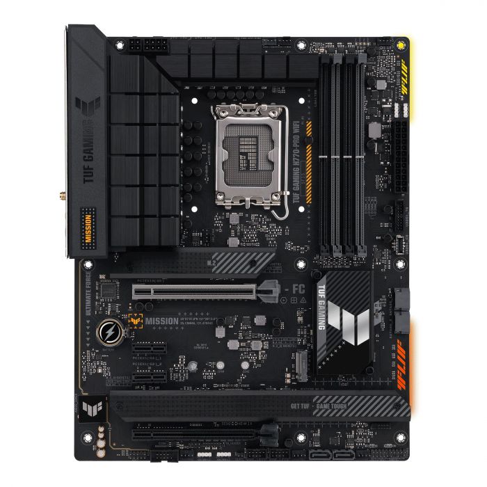 Материнcька плата ASUS TUF GAMING H770-PRO WIFI s1700 H770 4xDDR5 M.2 HDMI DP Wi-Fi BT ATX