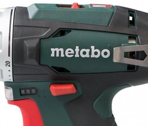 Шурпокрут-дриль Metabo POWERMAXX BS BASIC, акумуляторний, 2*12В, 2 Аг, 0-360/0-1400об/хв, патрон 1-10мм, шестигранник, 17/34Нм, 0.8кг