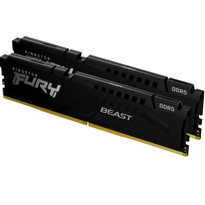 Пам'ять ПК Kingston DDR5 32GB KIT (16GBx2) 5600 FURY Beast Black EXPO