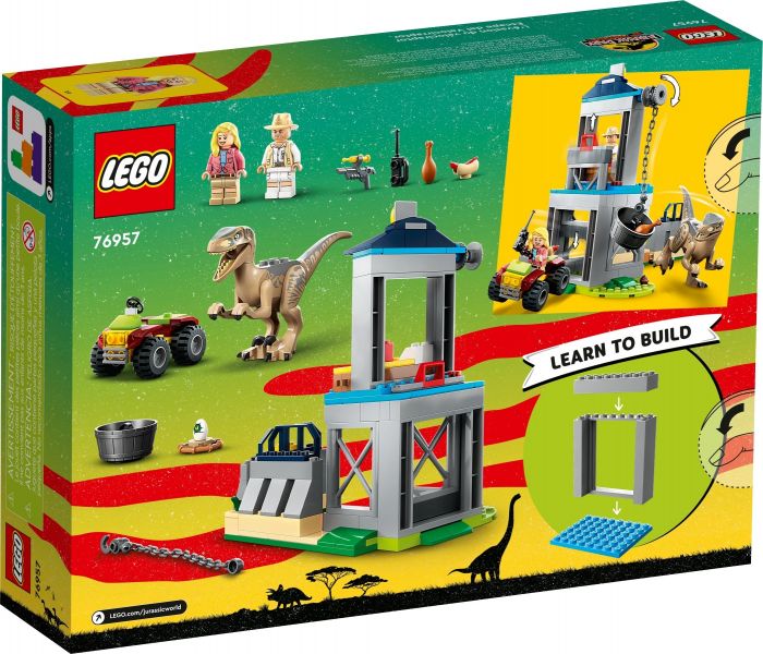 Конструктор LEGO Jurassic Park Втеча велоцираптора
