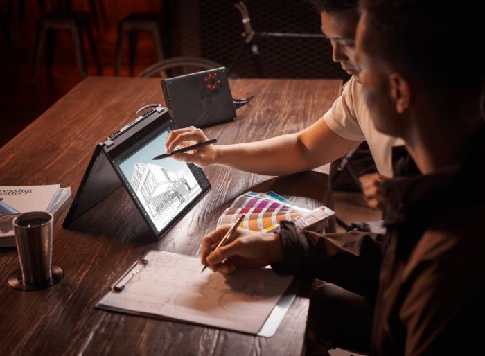 Ноутбук ASUS ROG Flow X13 GV302XV-MU011W 13.4" QHD+ IPS Touch, AMD R9-7940HS, 16GB, F1TB, NVD4060-8, Win11P, Чорний