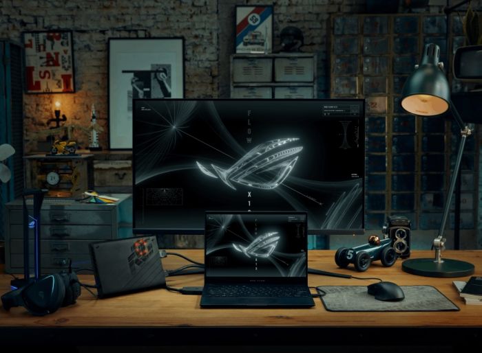 Ноутбук ASUS ROG Flow X13 GV302XV-MU011W 13.4" QHD+ IPS Touch, AMD R9-7940HS, 16GB, F1TB, NVD4060-8, Win11P, Чорний