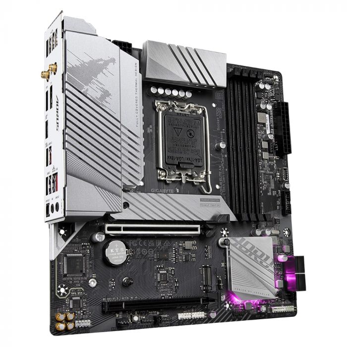 Материнська плата GIGABYTE B760M AORUS ELITE AX s1700 B760 4xDDR5 M.2 HDMI DP mATX