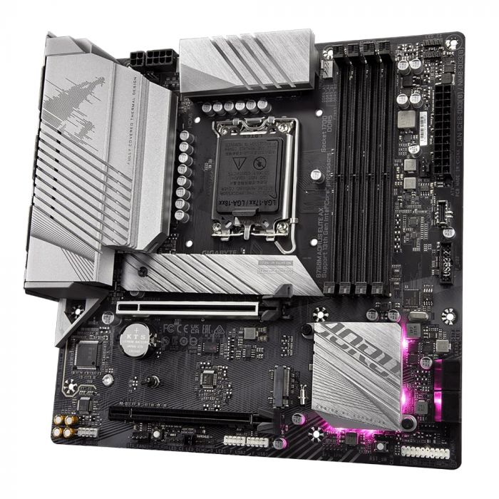 Материнська плата GIGABYTE B760M AORUS ELITE AX s1700 B760 4xDDR5 M.2 HDMI DP mATX