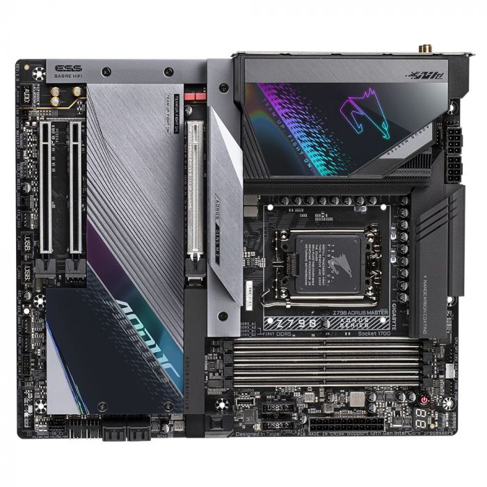 Материнська плата GIGABYTE Z790 AORUS MASTER s1700 Z790 4xDDR5 M.2 DP EATX