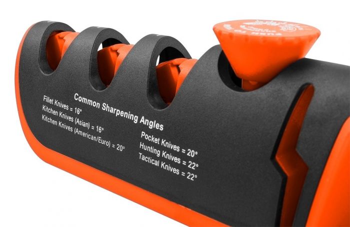 Точилка для ножів і ножиць Neo Tools, регулюється кут заточування, 3 етапи заточування