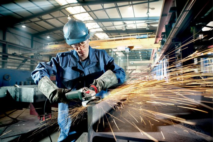 Шліфмашина кутова Metabo WEVA 15-125 QUICK, 125мм, 1550Вт, 2800-11000об/хв, М14, 2.5кг