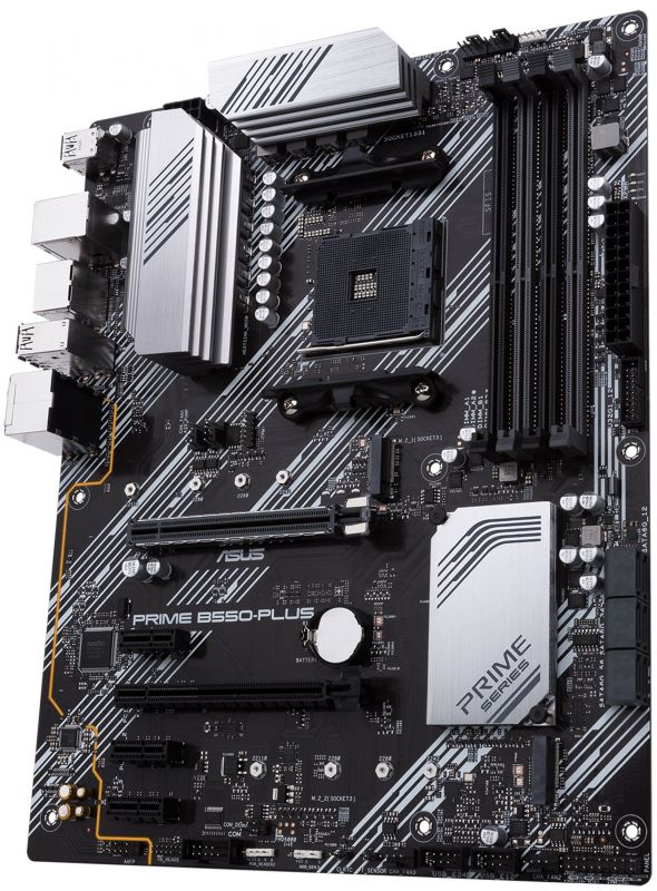 Материнcька плата ASUS PRIME B550-PLUS sAM4 B550 4xDDR4 M.2 HDMI DP ATX