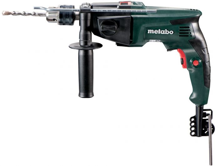 Дриль Metabo SBE 760, 760Вт, 0-12000/0-24000об/хв, 1.5-13мм, 10Нм, кофр, патрон під ключ, 2.3кг