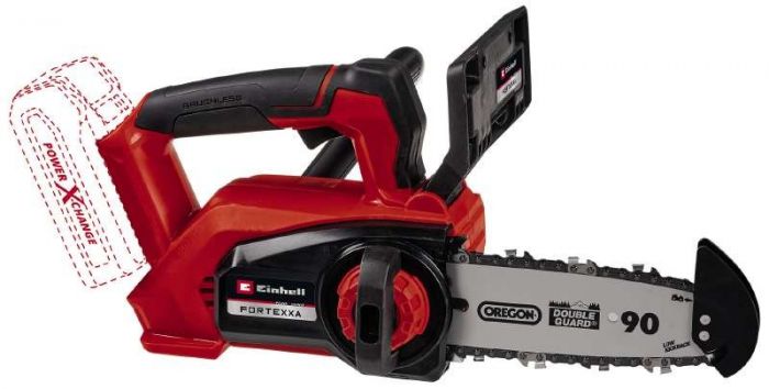 Пила ланцюгова Einhell FORTEXXA 18/20 TH акум., PXC, 18В, 20 см, безщіт., 2.54 кг (без АКБ і ЗП)