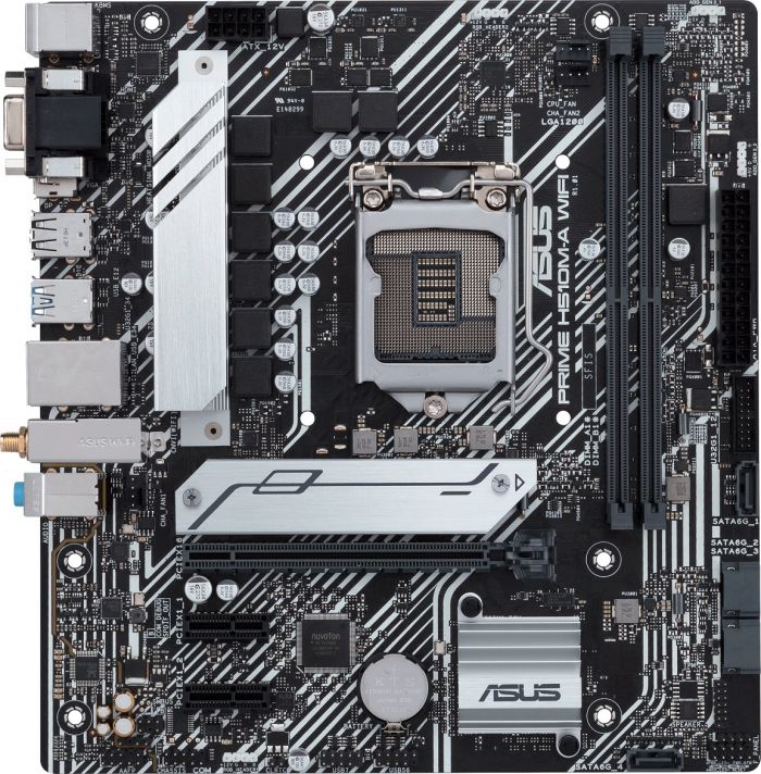 Материнcька плата ASUS PRIME H510M-A WIFI s1200 H510 2xDDR4 HDMI DP D-Sub Wi-Fi BT mATX