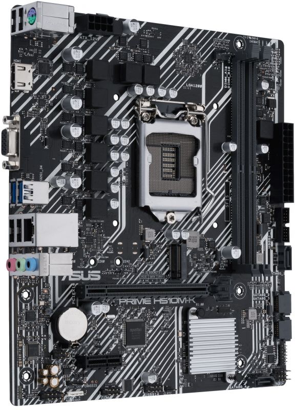 Материнcька плата ASUS PRIME H510M-K s1200 H510 2xDDR4 M.2 HDMI D-Sub mATX
