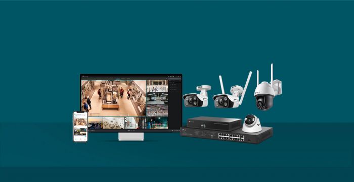 IP-Камера TP-LINK VIGI C340-4, PoE, 4Мп, 4 мм, H265+, IP66, Bullet, кольорове нічне бачення, зовнішня