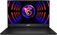 Ноутбук MSI GT77 Titan 17.3 UHD, Intel i9-13980HX, 64GB, F4TB, NVD4090-16, W11P, чорний