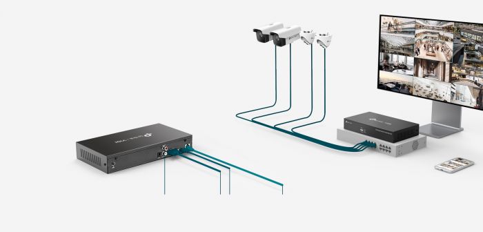 IP-Відеорегістратор TP-LINK VIGI NVR1016H 16 каналів, 2xUSB, H265+, 1xHDD, до 10 ТБ