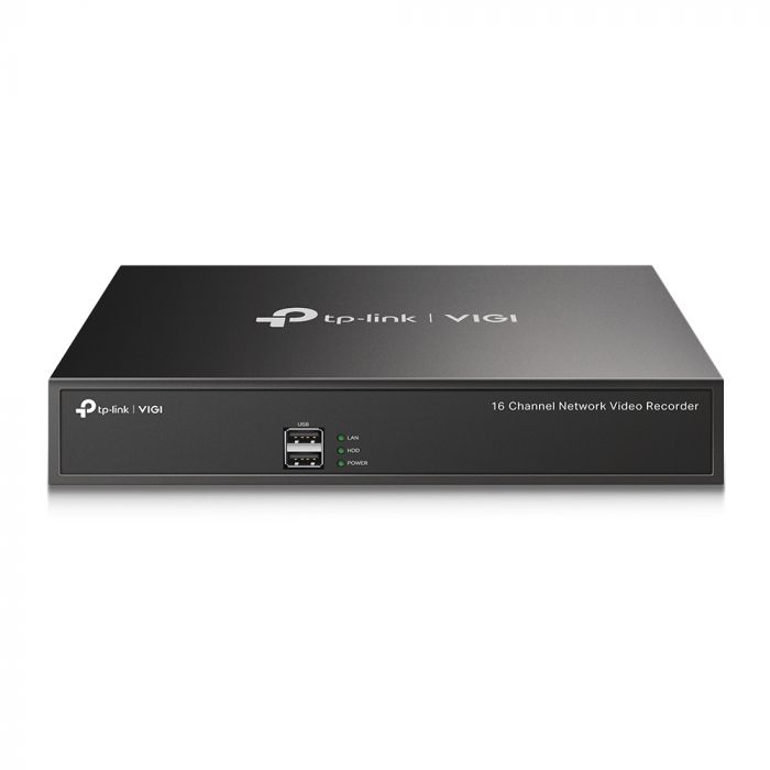 IP-Відеорегістратор TP-LINK VIGI NVR1016H 16 каналів, 2xUSB, H265+, 1xHDD, до 10 ТБ