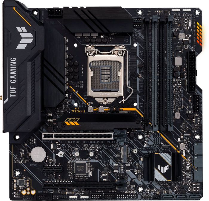Материнcька плата ASUS TUF GAMING B560M-PLUS WIFI s1200 B560 4xDDR4 M.2 HDMI DP Wi-Fi BT mATX