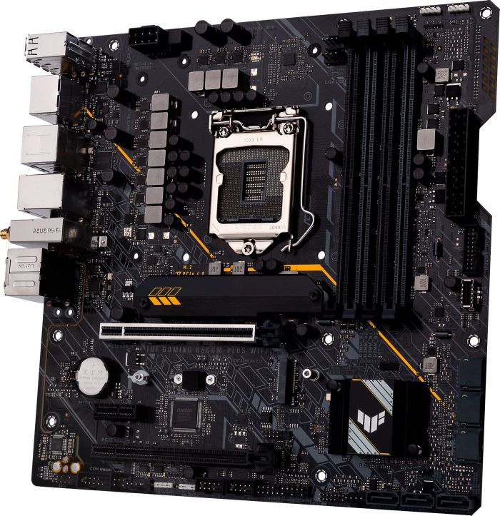 Материнcька плата ASUS TUF GAMING B560M-PLUS WIFI s1200 B560 4xDDR4 M.2 HDMI DP Wi-Fi BT mATX