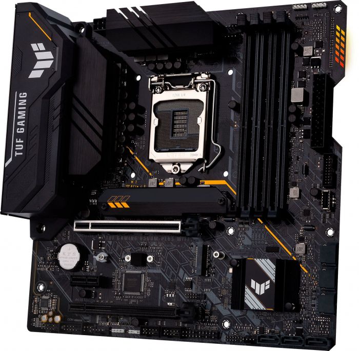 Материнcька плата ASUS TUF GAMING B560M-PLUS WIFI s1200 B560 4xDDR4 M.2 HDMI DP Wi-Fi BT mATX