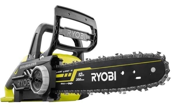 Пила ланцюгова акумуляторна Ryobi RCS1830-140B, ONE+ 18В, шина 30 см, АКБ 4.0Ач+ЗП безщіткова